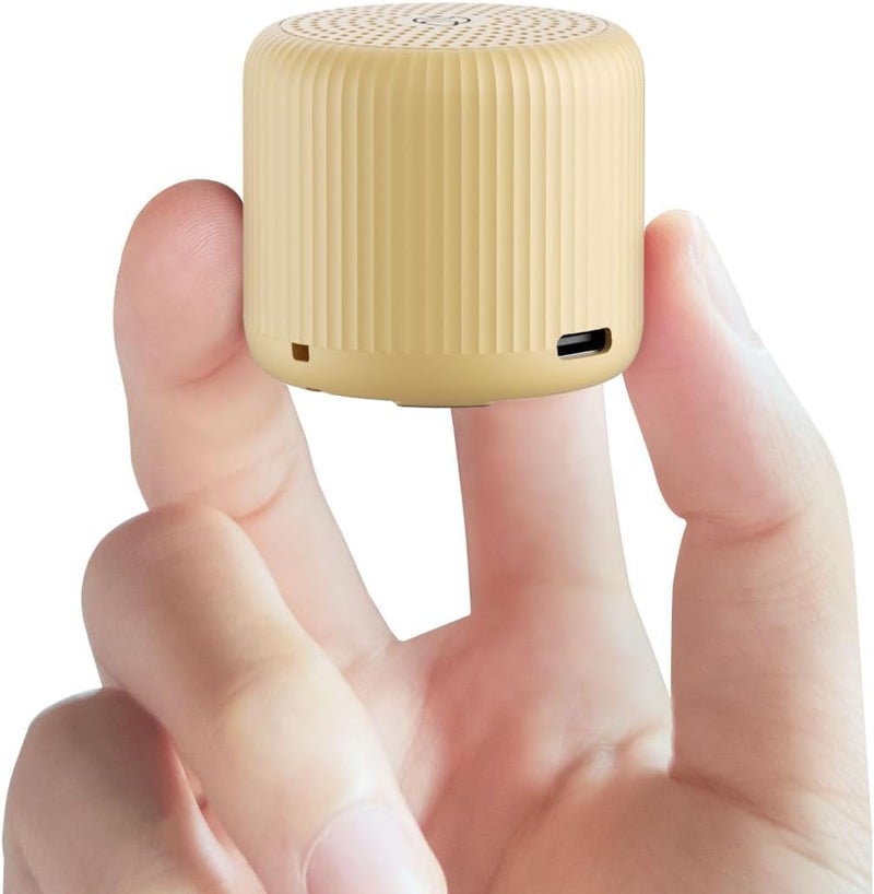 LEICEX White Noise Machine Baby Portable Sound Machine, Travel Sound Machine,15 Non-Looping Sound Timer and Memory Play, Mini White Noise Machine for Sleeping Office Travel （Honey） - Image 1